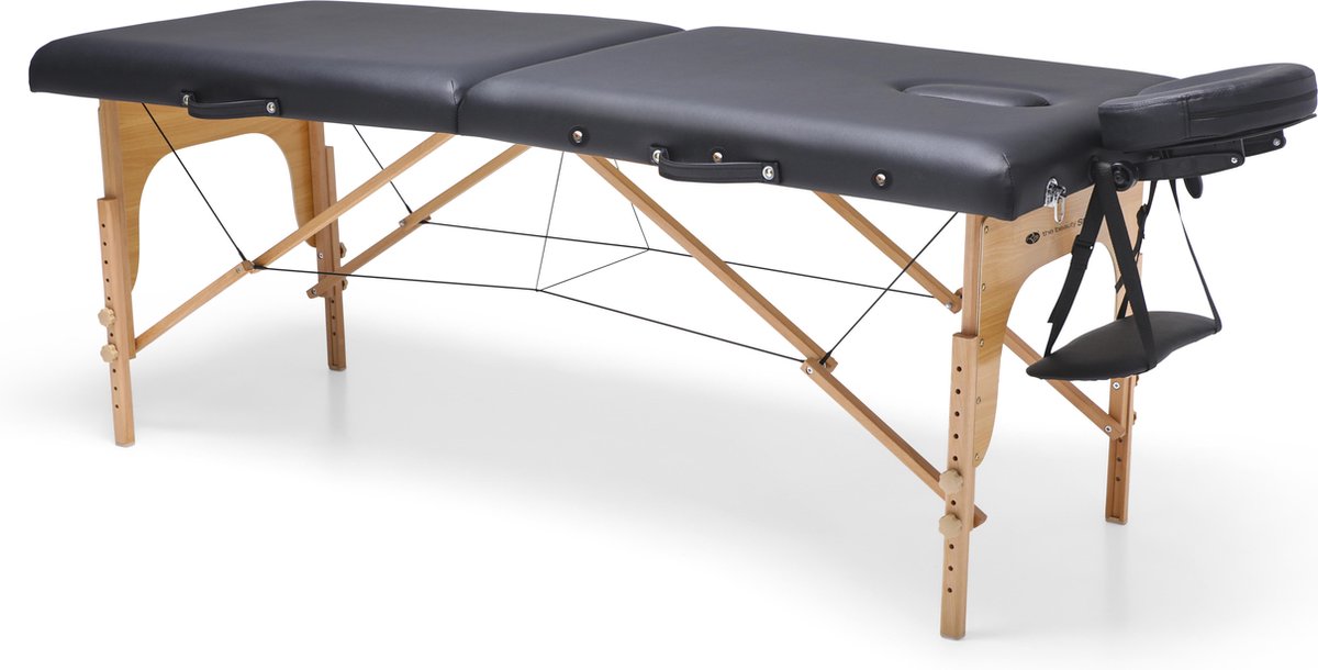 Goedkoopste Rio MATA - massage tafel met flexibele hoofdsteun -70 cm breed - in hoogte verstelbaar - slechts 14 kilo