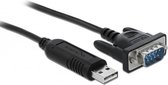 USB-A (m) naar 9-pins SUB-D met schroeven (m) seriële RS485 adapter / FTDI chip / ESD protectie - 1,8 meter