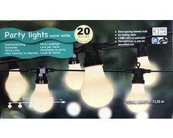 Party Lights LED warm white voor binnen en buiten | 20 bulbs | | bol.com