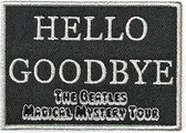 The Beatles Patch Hello Goodbye Zwart