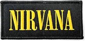 Nirvana Patch Logo Zwart
