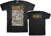 Baroness - Gold & Grey Heren T-shirt - M - Zwart