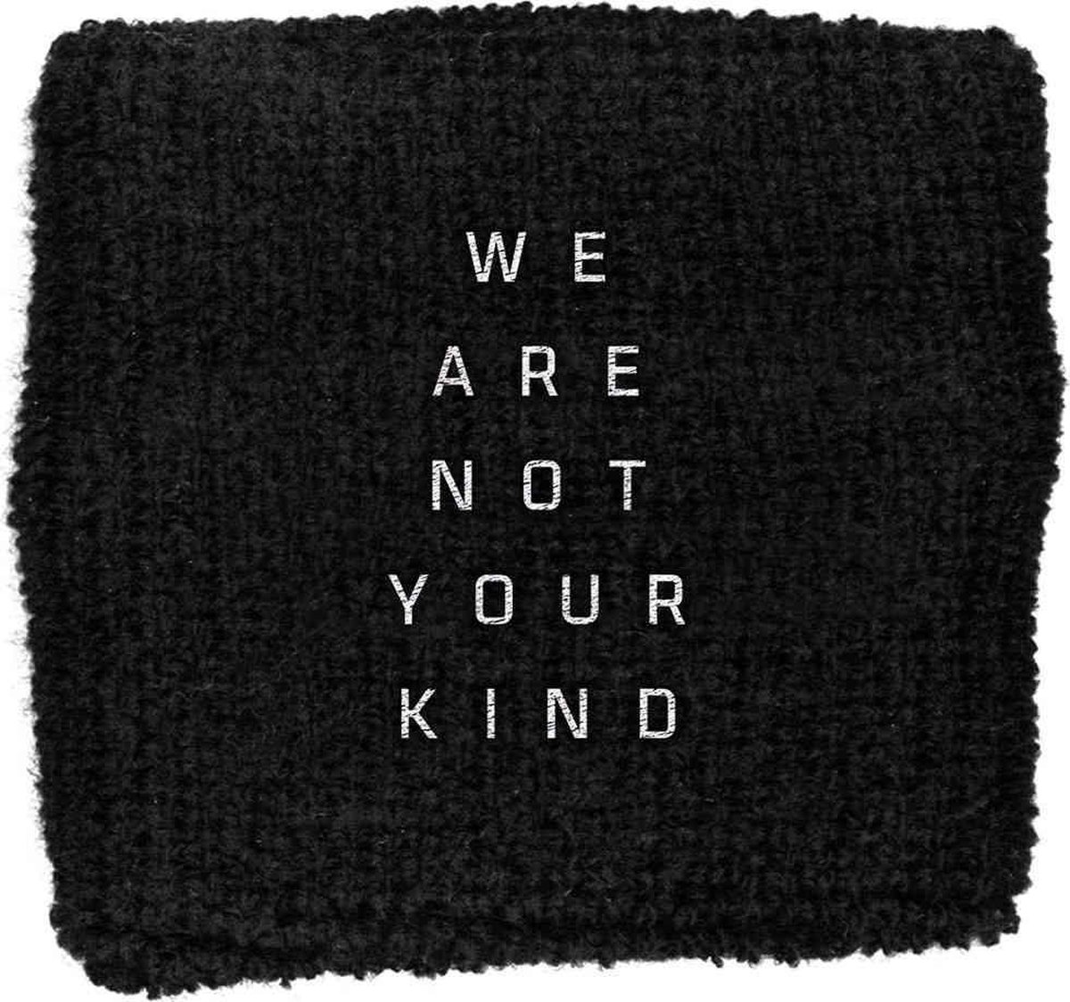 Slipknot Zweetband We Are Not Your Kind Zwart