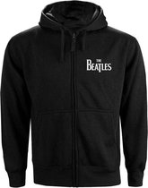 The Beatles - Drop T Logo Vest met capuchon - M - Zwart