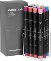 Stylefile Twin Marker 12 Multi Set 28