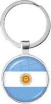 Akyol - Sleutelhanger Argentinië- Vlag - Land - geschenk – gift – cadeau – kado – verjaardag – verassing – feestdag – versiering – Cafayate - Hornocal - Zuid-Amerika - El Calafate