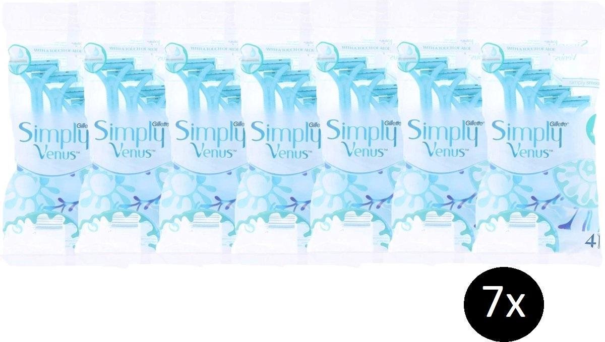 Gillette Simply Venus - Wegwerpscheermesjes - per 4 mesjes - 3 pakken