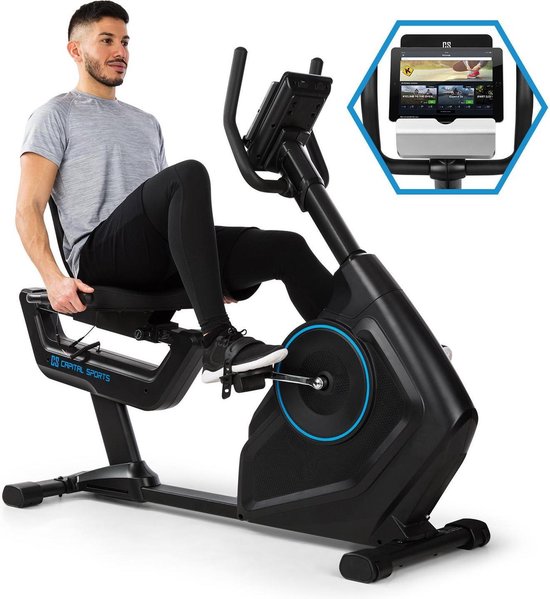 CAPITAL SPORTS Evo Cardio fiets - Hometrainer - Fitness - Bluetooth -... | bol.com