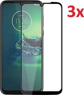 Full Cover 3D Edge Tempered Glass Screen Protector Geschikt Voor Motorola Moto G8 Plus - Ultradun Gehard Glas - Optimale Display Bescherming - Screenprotector Beschermglas - Glasplaatje Scher