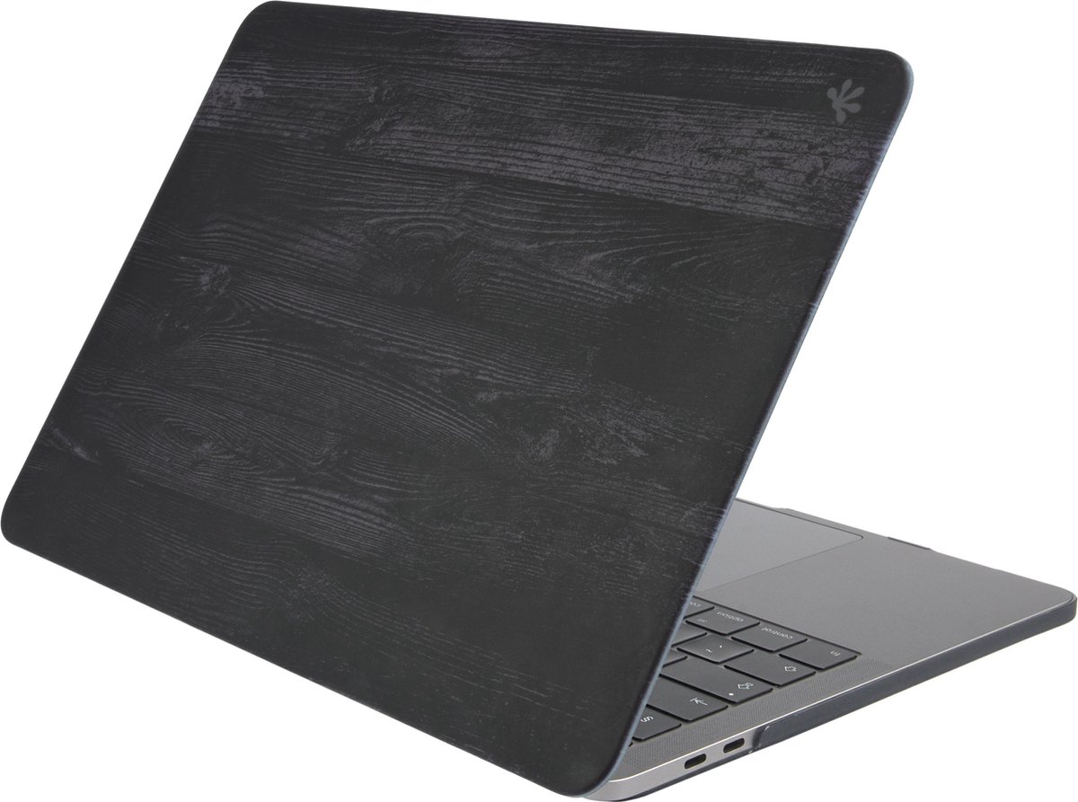 Gecko Covers Clip on Case geschikt voor MacBook Air 13 inch (2018/2019) - Zwart