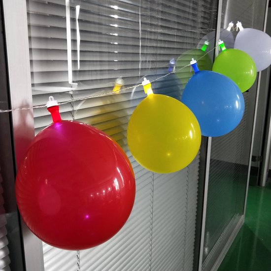 Led ballon strip met 10 ballonnen | bol.com