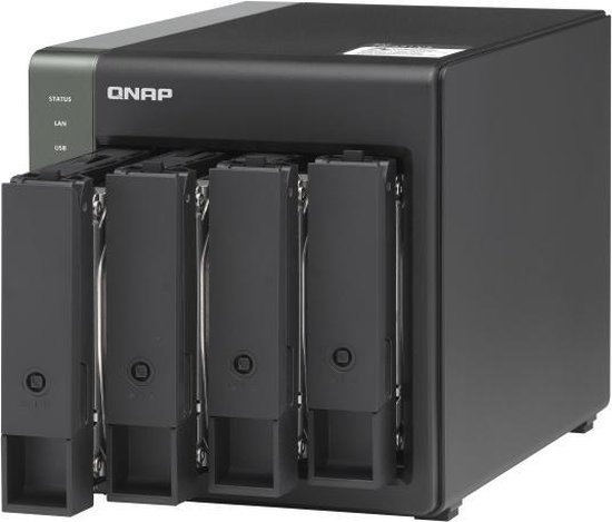 NAS Network Storage Qnap TS-431X3-4G Black