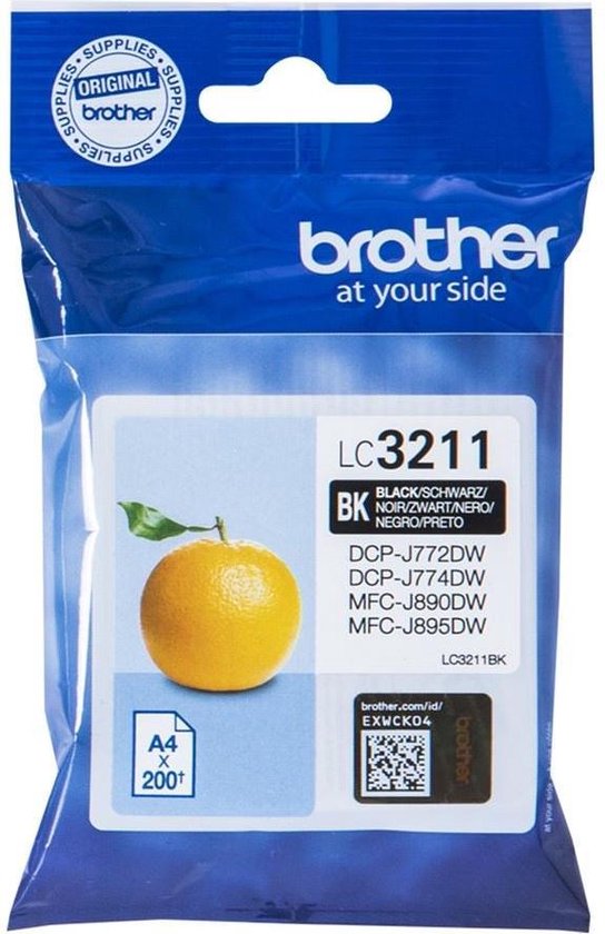 Brother - LC-3211BK - Inktcartridge zwart