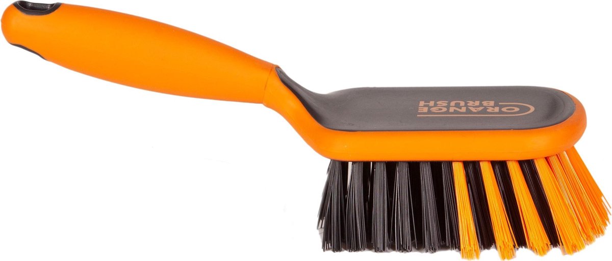 Goedkoopste Portuur - OrangeBrush - Handborstel - Schrobborstel - Hard - Gemaakt van gerecycled kunststof - OB19002