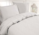 Premium Egyptisch Percale Katoen Eenpersoons Dekbedovertrek Elske Wit | 140x200/220 | Zacht En Elegant | Excellente kwaliteit