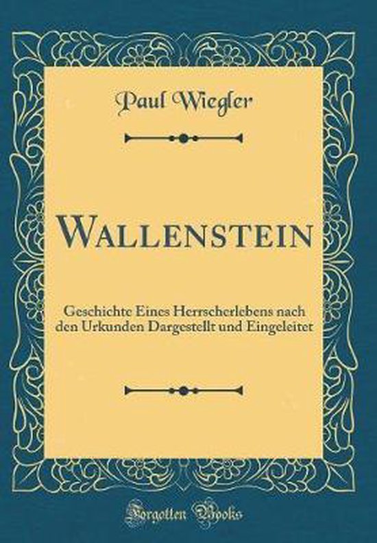 Wallenstein 9780666832641 Paul Wiegler Boeken