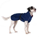 Goldpaw - Waterproof Rain Paw Hondenjas -  Navy (donker blauw) - Maat 26/28 (>30kg)