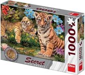 Dino Secret Puzzel Tijgerbabies 1000 stukjes