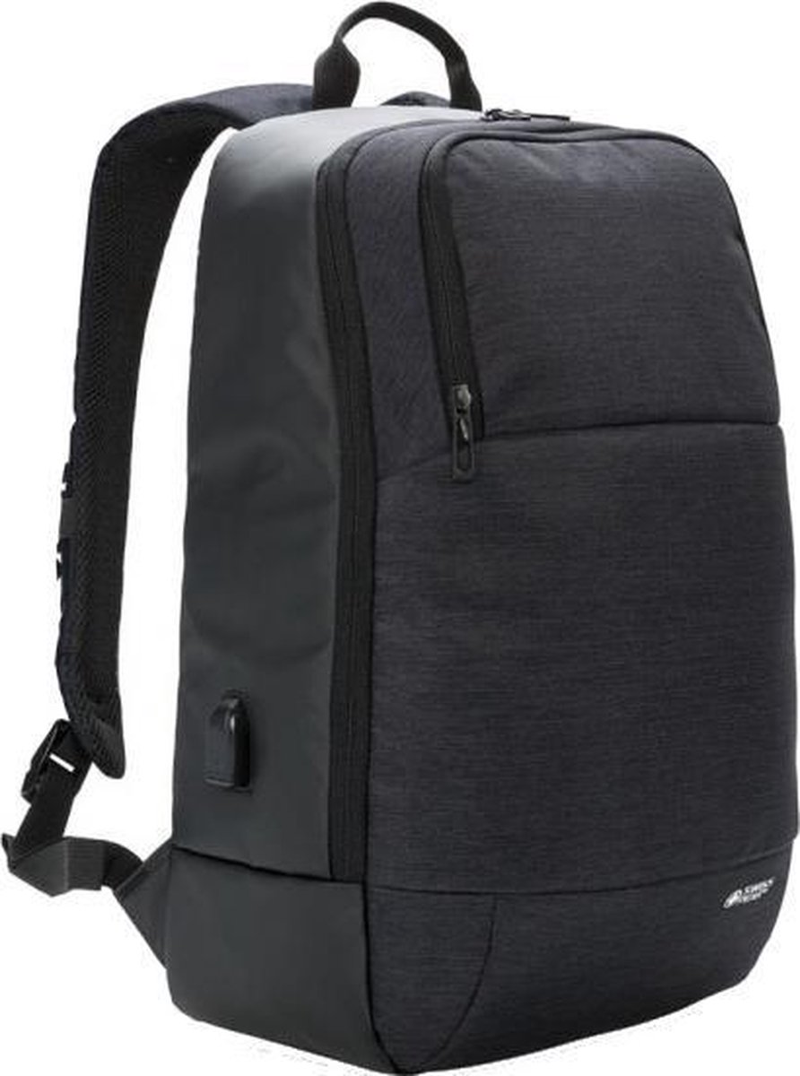 Swiss Peak Laptoprugzak Modern 15 Inch Polyester Zwart