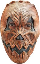 Partychimp Pompoen Gezichts Masker Halloween Masker voor bij Halloween Kostuum Volwassenen - Latex - One-size