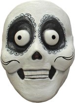 Partychimp Catrin Gezichts Masker Halloween Masker voor bij Halloween Kostuum Volwassenen - Latex - One-size