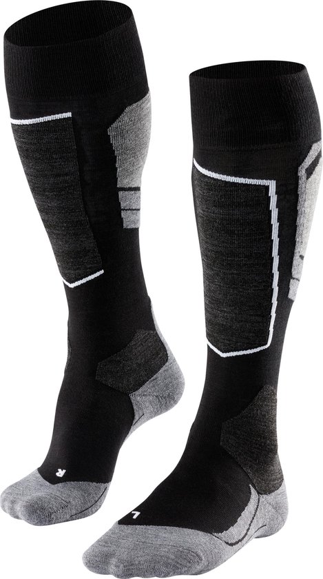 Falke SK4 - Chaussettes d'hiver - Homme - Noir - Taille 44/45