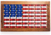 Lucky Shot USA Amerikaanse vlag van 12 gauge shotgun patronen - small
