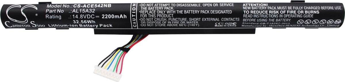 Laptop accu 1600mAh