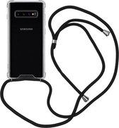 Hoesje Backcover met koord - Geschikt voor Samsung Galaxy S10 Plus / Shockproef