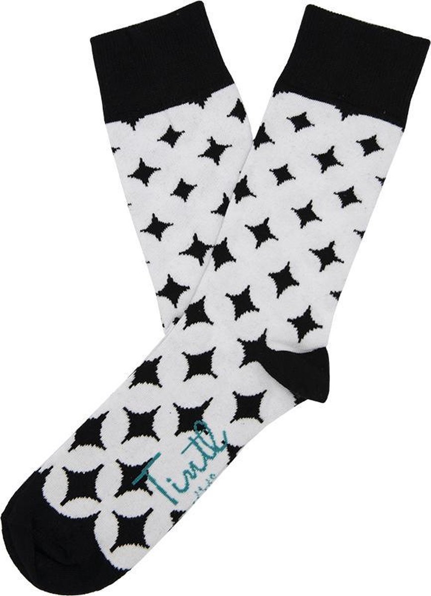 Tintl socks unisex sokken | Black & white - Oslo (maat 41-46)