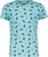 Hensen T-shirt - Slim Fit - Turquoise - 4XL Grote Maten