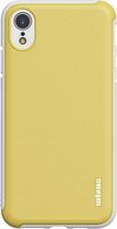 wlons PC + TPU schokbestendige beschermhoes voor iPhone XR (geel)