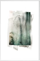 JUNIQE - Poster met kunststof lijst Terrafirma -20x30 /Bruin & Grijs