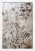 JUNIQE - Poster met houten lijst Unknown 8 -13x18 /Bruin & Grijs