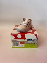 Plop - Meisjes - Hoge sneakers met Veters en Rits - Kinderschoenen - Zilver - Maat 20