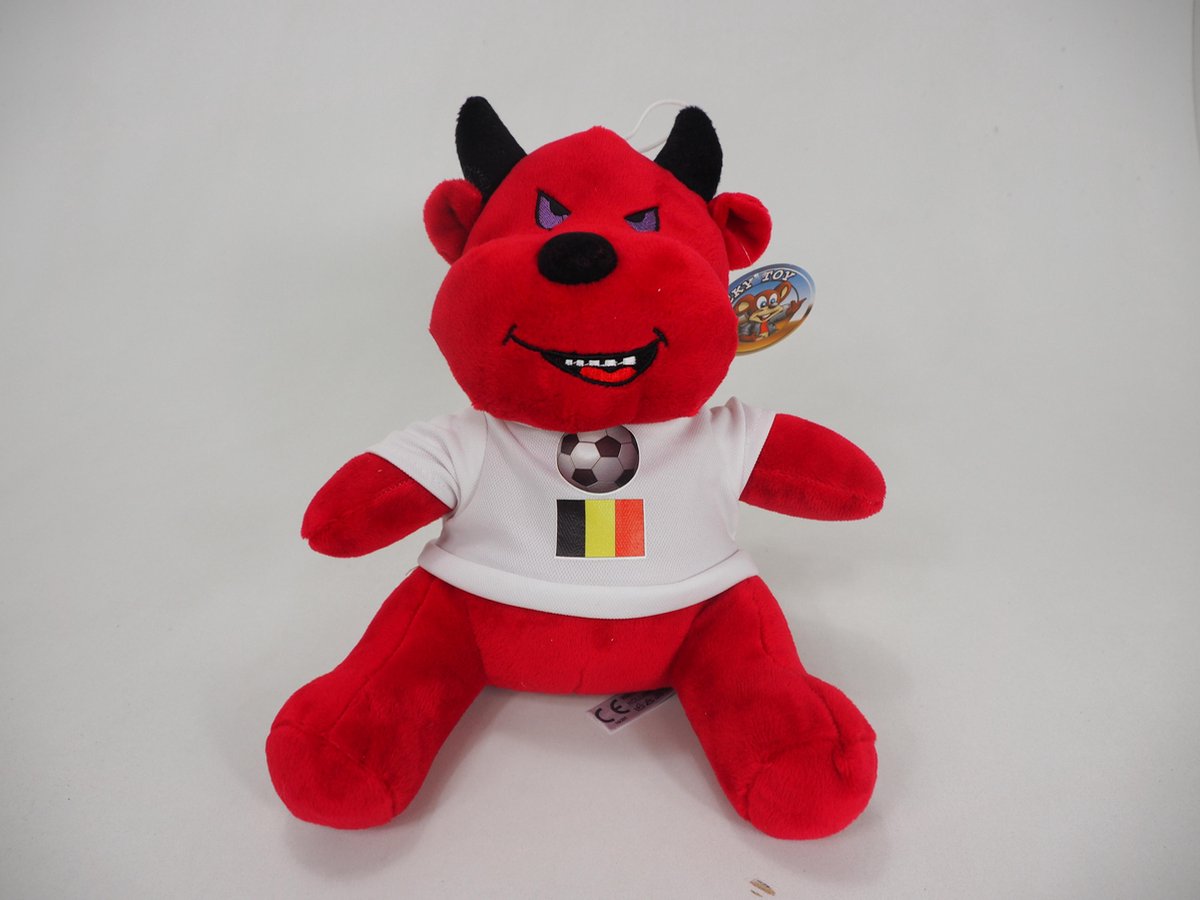 Rode duivel beertje met shirt België | België | rode duivels | bol.com