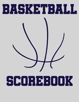 Basketball Scorebook: Basic 50 Game Basketball Scorebook - Scoring by Half