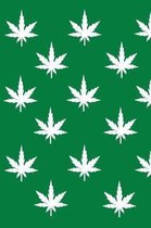 Marijuana Leaves: 6x9 Graph Paper Notebook, 120 pages
