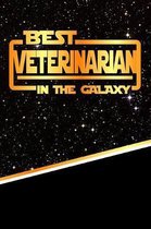 The Best Veterinarian in the Galaxy: Isometric Dot Paper Notebook Book 120 Pages 6''x9''