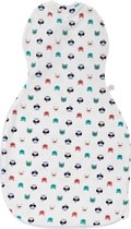 Tommee Tippee Easy Swaddle-babyslaapzak, de Original Grobag Easy Swaddle, gemaakt van een zachte, katoenrijke stof, 0-3 maanden, kat en muis