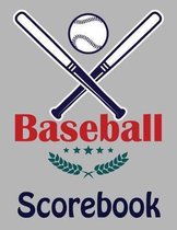Baseball Scorebook: 100 Basic Scorecards For Baseball (8.5 x 11)