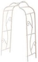 Rankbogen weiß 8,2x4,1x15,5cm