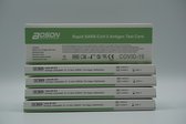 BOSON Rapid SARS-CoV-2 Antigen Test Card (ondiepe neustest) per stuk verpakt - Set van 5 individueel verpakte testkits ( 5 complete tests totaal)