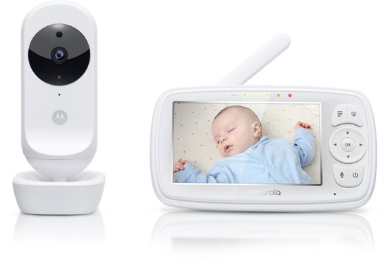 Motorola EASE44 Connect - Wi-Fi Babyfoon met Camera en App -  HD Videostreaming - Vele functies