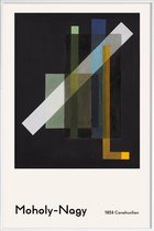 JUNIQE - Poster met kunststof lijst László Moholy-Nagy - Construction,
