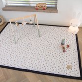 Love by Lily - groot speelkleed baby - Caramel Clovers - 200x150 - speelmat binnen en buiten - speelmat baby