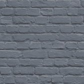 Dutch Wallcoverings - Freestyle baksteen donkerblauw