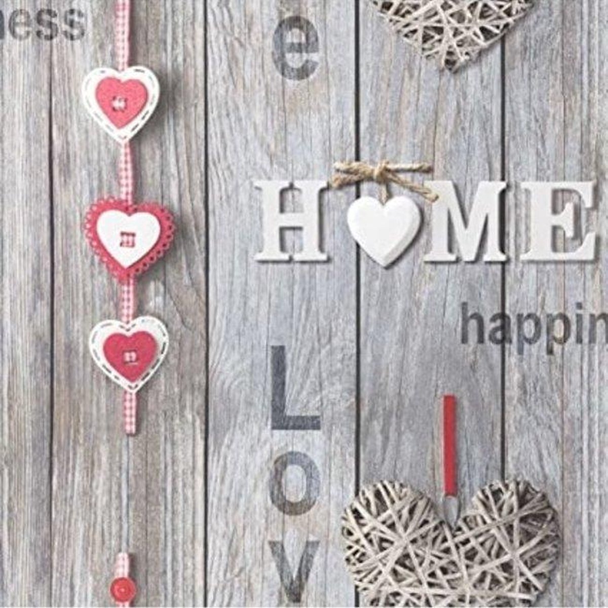 Dutch Wallcoverings - Behang Love Your Home - Dutch Wallcoverings