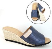 Stravers - Sleehak Slippers Maat 46 Grote Maten Espadrilles Muiltjes