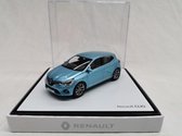 Renault Clio (Lichtblauw) (8 cm) 1/43 Norev [Inclusief Luxe Showcase]  - Modelauto - Schaalmodel - Model auto - Miniatuurauto - Miniatuur autos
